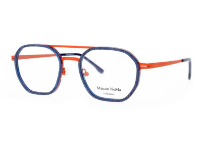 MN 5708 - C2 - Orange - bleu brossé