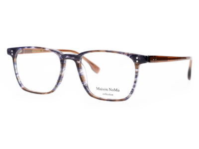 MN 5715 - C2 - Nuancé bleu & marron - marron cristal