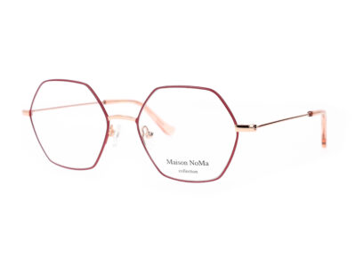 MN 7507 - C3 - Rouge cerise - Doré rose