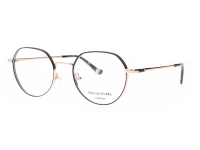 MN 7516 - C1 - Noir velours - Doré rose