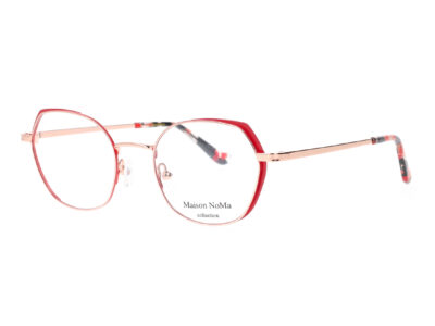 MN 7601 - C4 - Rouge terracotta - Doré rose