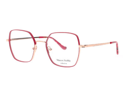 MN 7606 - C3 - Rouge cerise - Doré rose