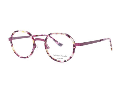 MN 7608 - C2 - Violet royal - Nuancée violet et jaune & éclats blancs