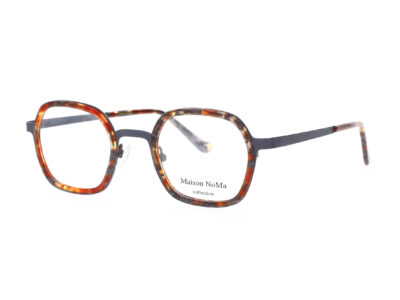 MN 7609 - C1 - Gris onyx - Écaille havane & éclats gris